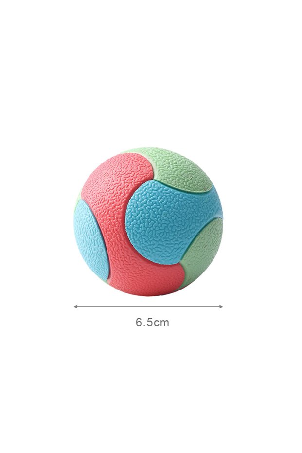 M Pet Dog Toys Bite Resistant Bouncy Ball Toys for Small Medium Large Dogs Tooth Cleaning Ball Dog .