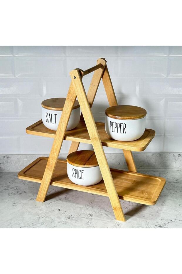 BAMBU 2 KATLI SERVİS/SUNUM - 1