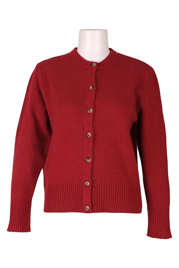 Sıfır Yaka Triko Ceket - 3