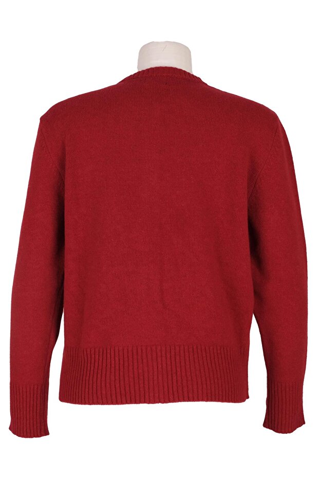 Sıfır Yaka Triko Ceket - 4