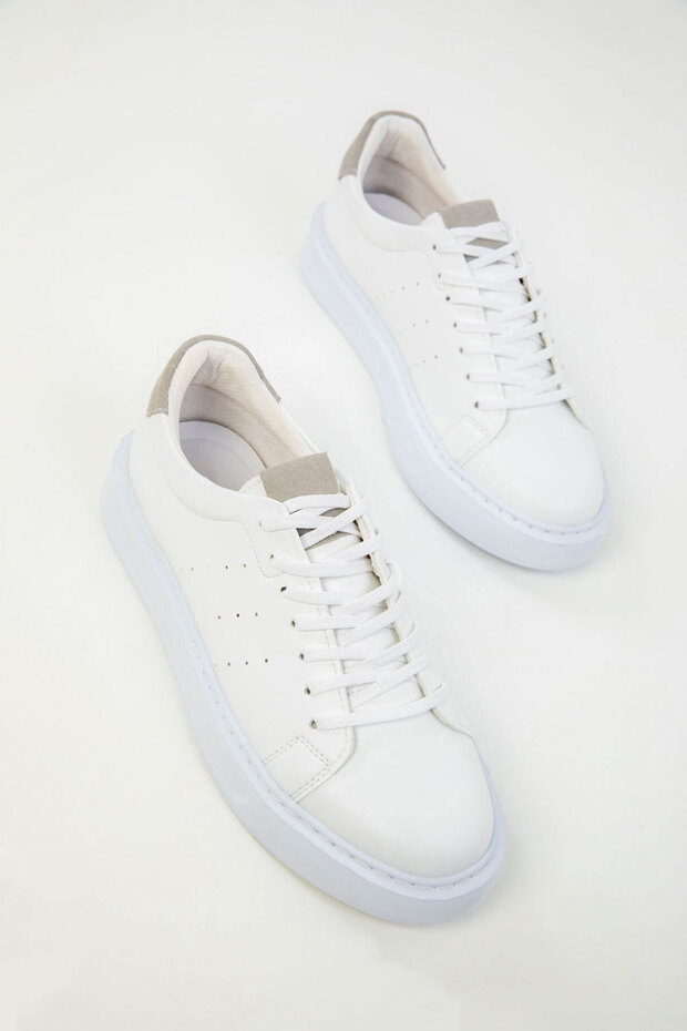 Férfi tornacipő 19626 - fehér és jég dizájn - 1