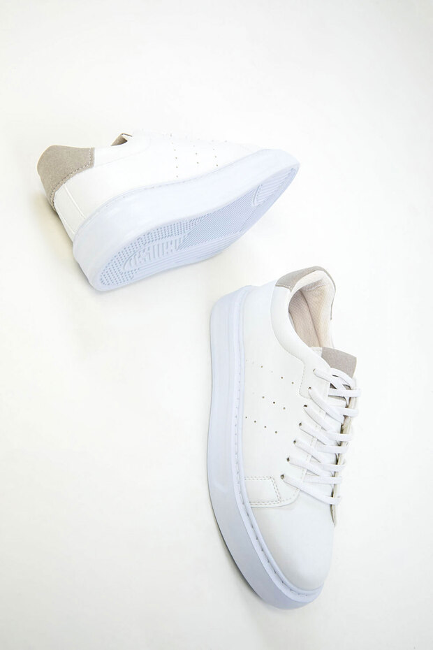 Férfi tornacipő 19626 - fehér és jég dizájn - 3