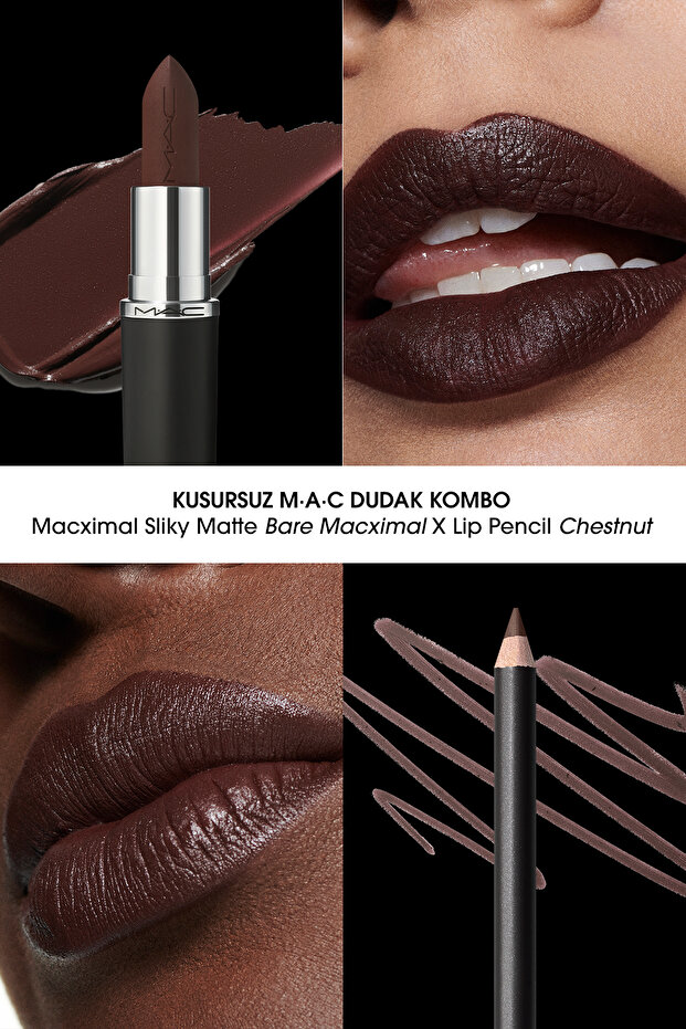 MACximal Silky Matte Lipstick - Bare 3.5g - 4