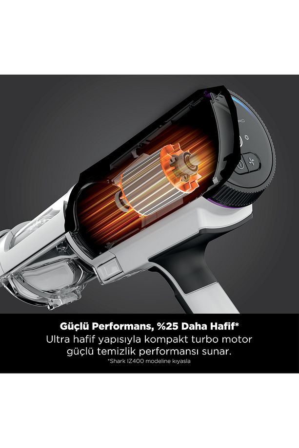 Detect Pro Auto-Empty Sistemli Şarjlı Dikey Süpürge, 60 dk'ye kadar şarj- IW3611EU - Shark Ninja - 7