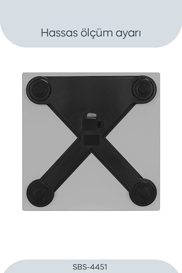 SBS-4451 Banyo Baskül (BEYAZ) - 3