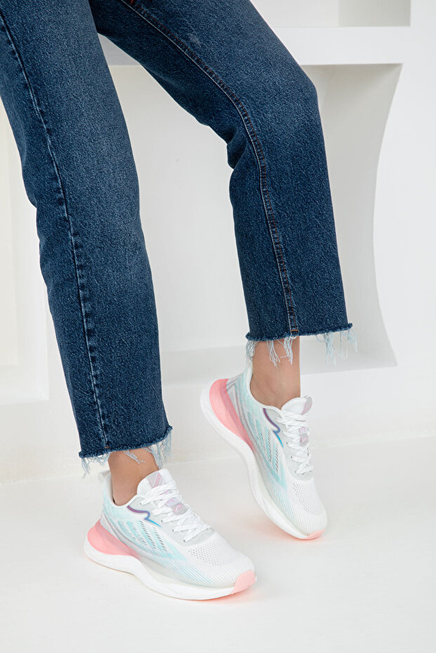 Białe trampki damskie 20301 - 2