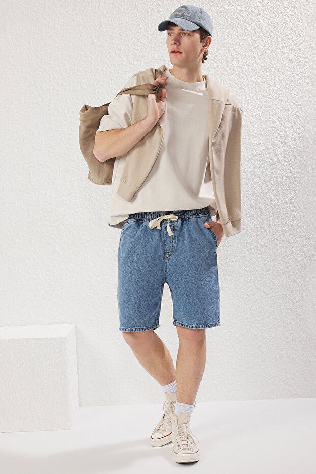 Mavi Regular Fit Kot Şort & Bermuda TMNSS25SR00032 - 1