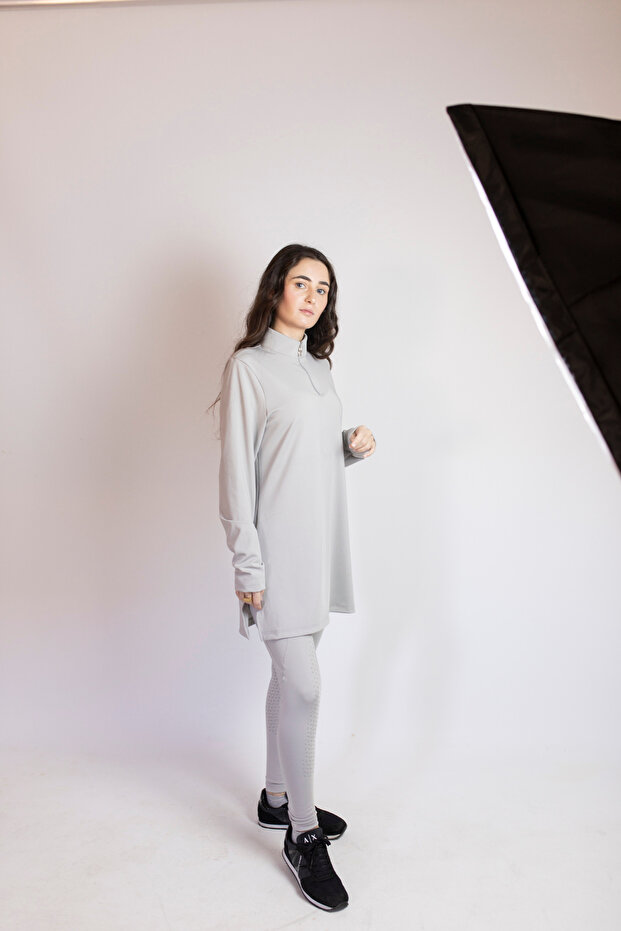 tesettür binici bluzu - 1