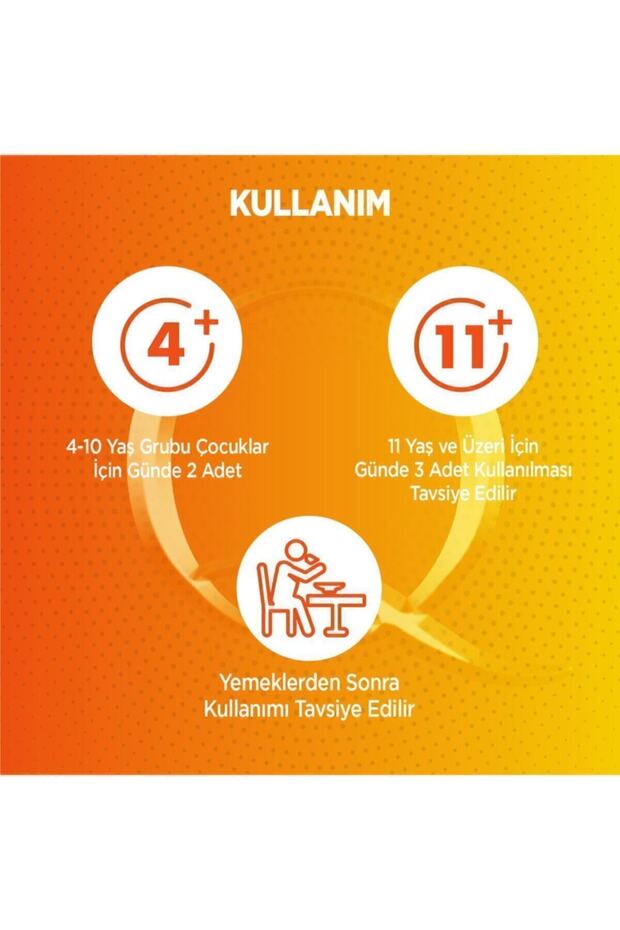 Vitamin C Sambucus Gummies Çiğnenebilir 60 Adet - 4