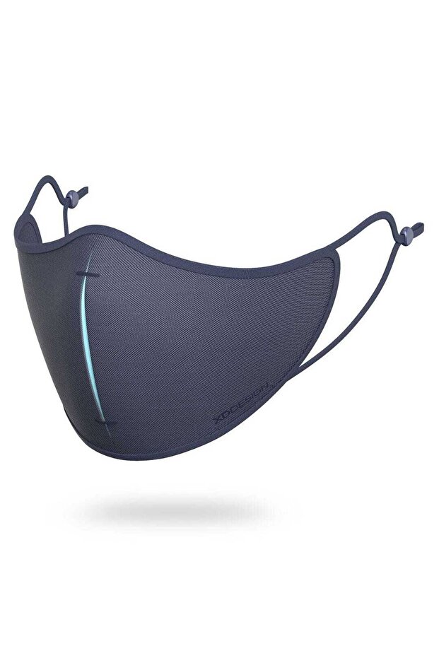XD-Design ViralOff Protection Mask Set (1 Mask, 5 Filters, 1 Pouch) - Blue
