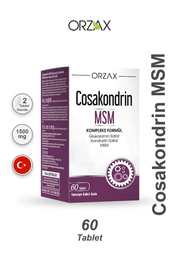 Cosacondrin Msm Supplement 60 Tablets