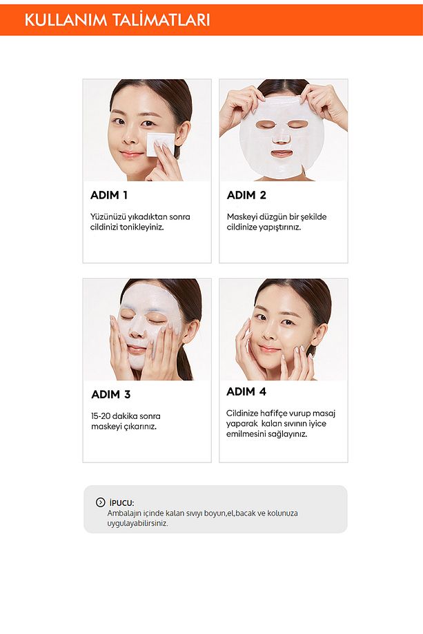 Hassas Ve Kuru Ciltler İçin Madecassoside İçerikli Yaprak Maske Mascure Rescue Solution Sheet Mask - 4