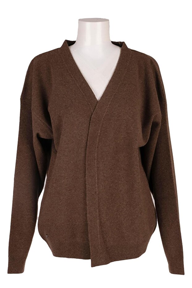 Over Size Triko Hırka - 3