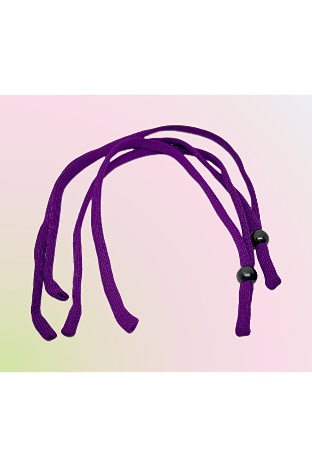 Purple Thick Sunglasses with Matching Lanyard and Athlete Passing Sapa