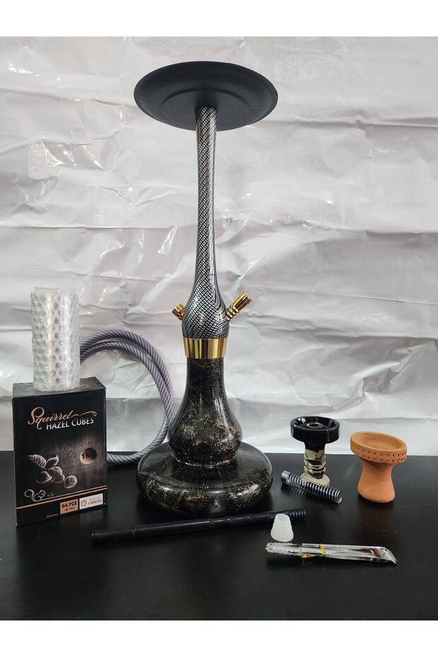 Çelik nargile takımı - 1