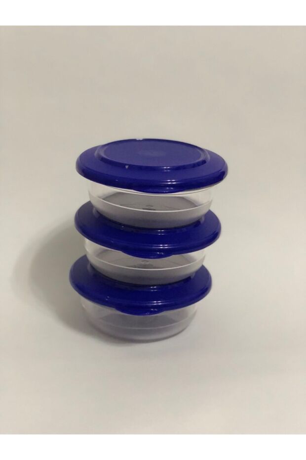 Kristalin   275 ml Mavi Kapak Kristal 3lü Set - 1