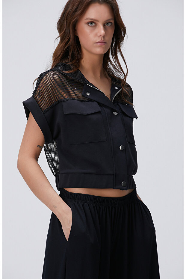 Siyah Sweatshirt - 4