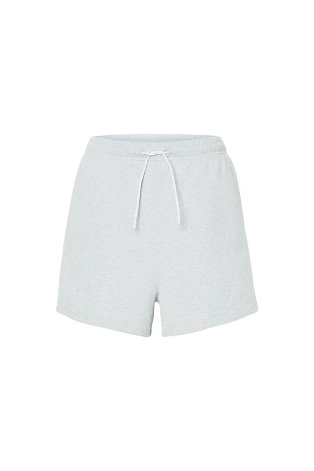 Loop Back Sweatshorts Lıght Grey Melange Kadın Şort - 1