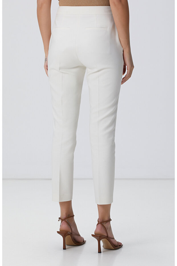 Kırık Beyaz Pantolon - 4