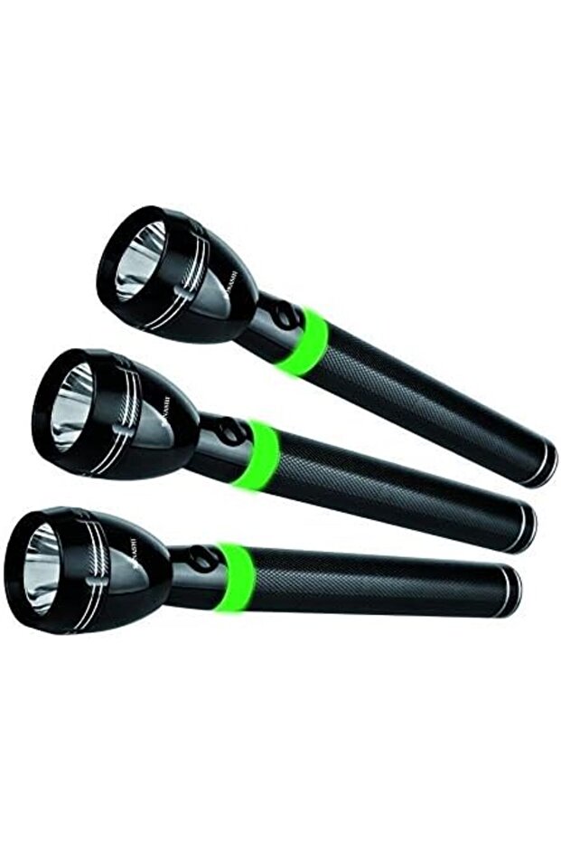 SLT-2111 LED Rechargeable Torch Combo (3pcs) w/ Bright LED, Rechargeable Battery