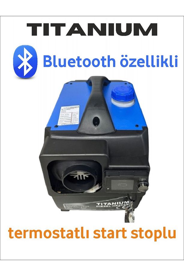 Çanta Tipi Webasto Dizel Isıtıcı Taşınabilir Bluetooth,lu 12/24/220 Volt - 5