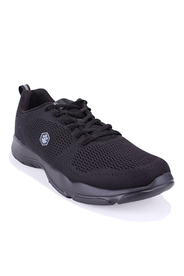 Agatha Black Orthopedic Casual Men's Sneakers
