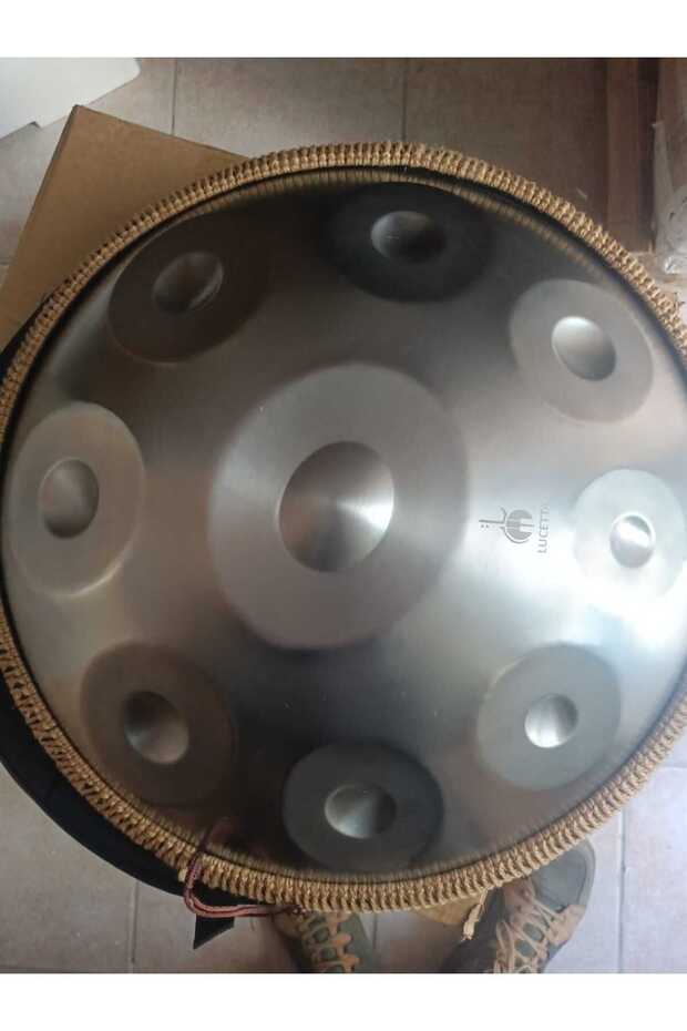 PROFESYONEL SİLVER İTHAL HANDPAN HANGDRUM FUL SET - 8