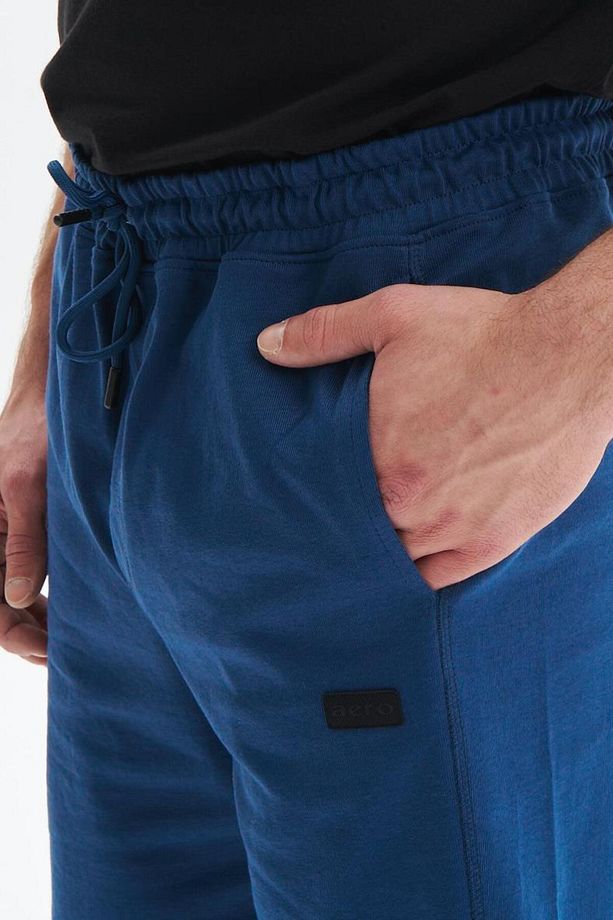 Erkek Indigo Regular Fit Basic Süprem % 100 Pamuk Cepli Şort Y29504279002 - 3