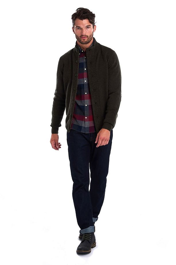 Patch Zip Through Hırka Gn73 Seaweed - 4