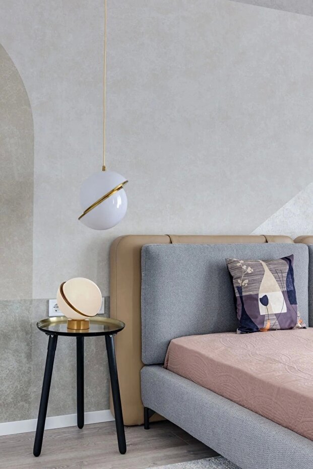 Moon Modern Tekli Eskitme Avize ve Sarkıt Avize - 1