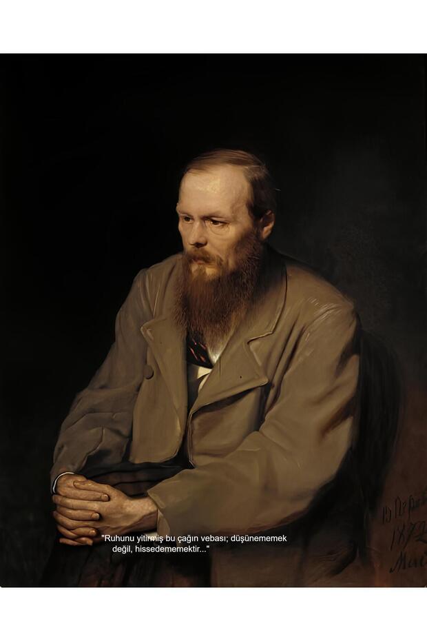 Fyodor Dostoyevski poster - 2