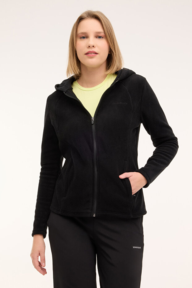 Wb Polar 7Ct657 4Pr Black Women's Fleece