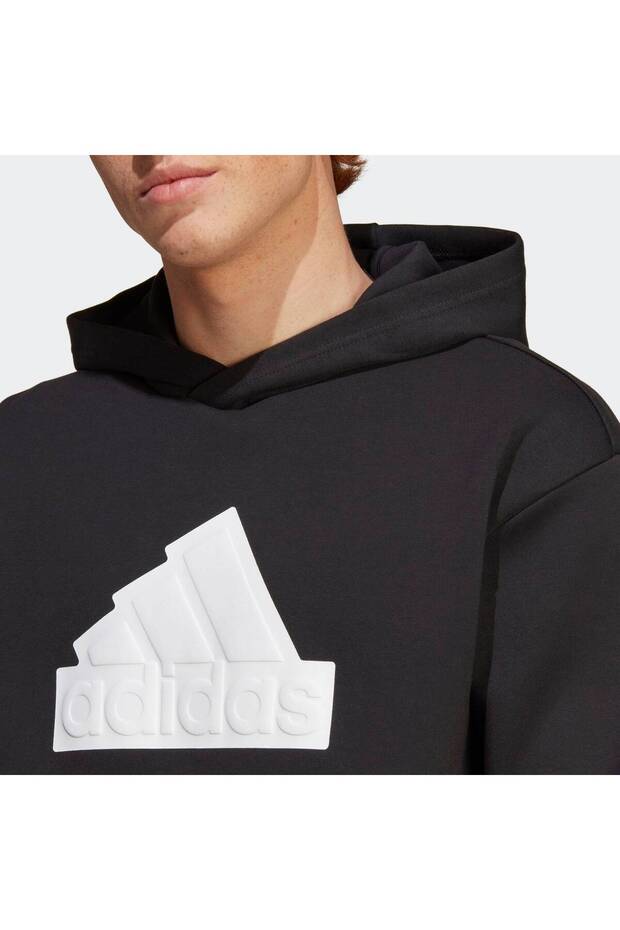 Future Icons Badge Of Sport Erkek Siyah Sweatshirt (IC3745) - 4