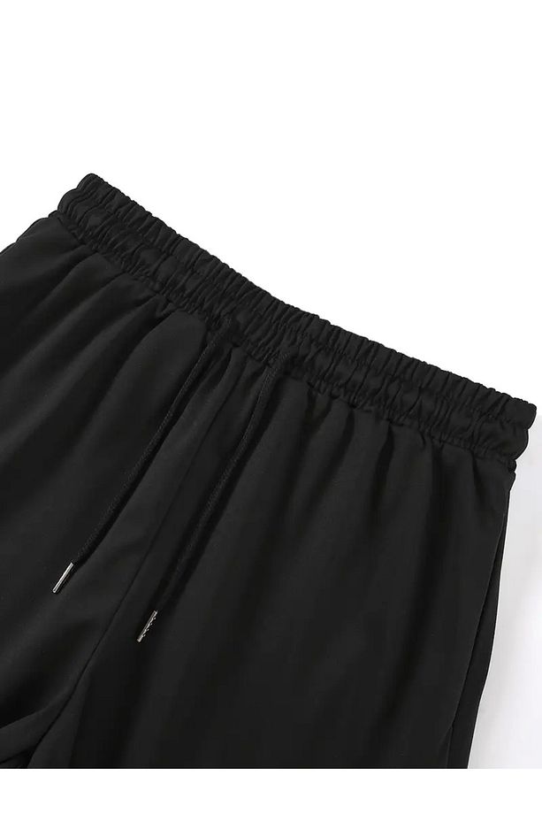 Baskılı Şort Unisex Yazlık Rahat  Basic Şort - 4