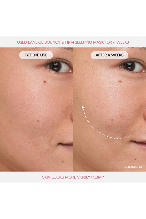 Bouncy + Firm Radiance Boosting Sleeping Mask with Peony Collagen Complex 25 Ml - 3