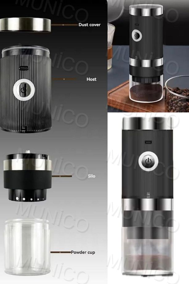 Taşınabilir Elektrikli Espresso Kahve Makineleri Tek Servis Mini Kahve Makinesi ve Fincan Kahve Pro - 4