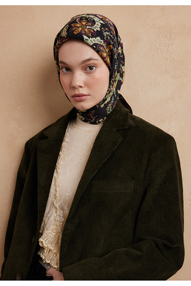 فستان خلفي من خيوط القطن بنمط إنيا - 3