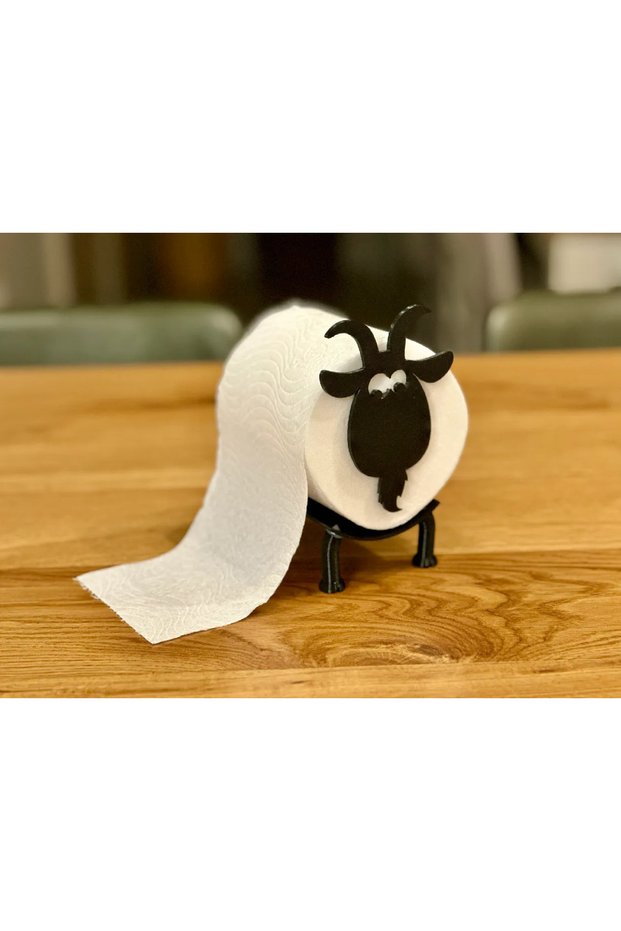 Goat Toilet Paper Holder – Stylish and Fun Dispenser
