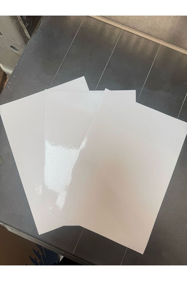TC MARKALI 100 ADET YAPIŞKANLI ETİKET PARLAK KUŞE A4 EBAT - 3
