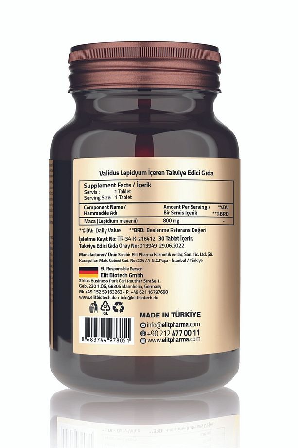 Maca 800 Mg 30 Tablets - 3