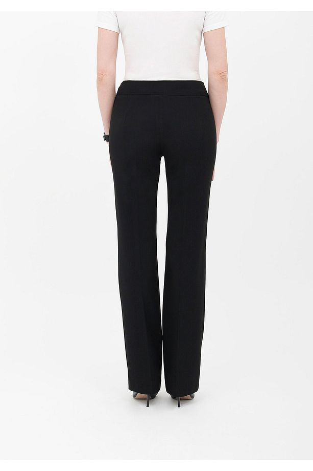 Yüksek Bel Boru Paça Maxi Boy Pantolon - 3