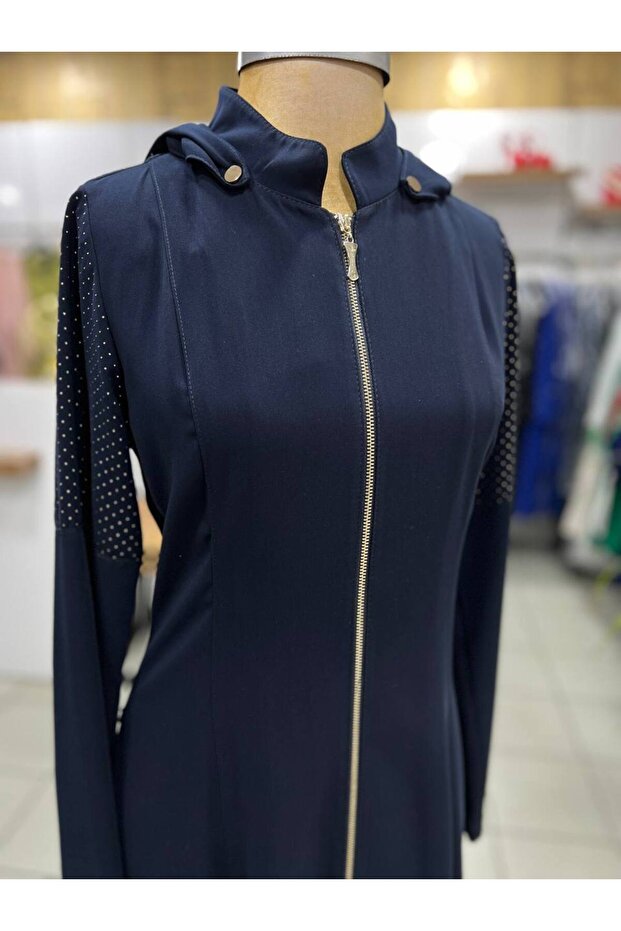 Fermuarlı Ferace - 3