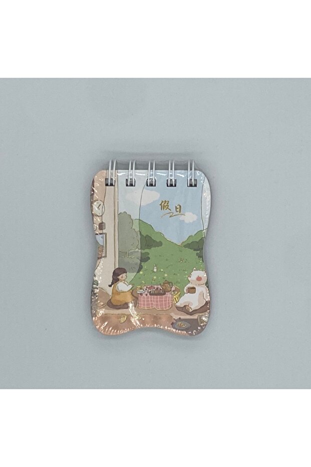 Mini blocnotes cu design dulce Kawaii - 1