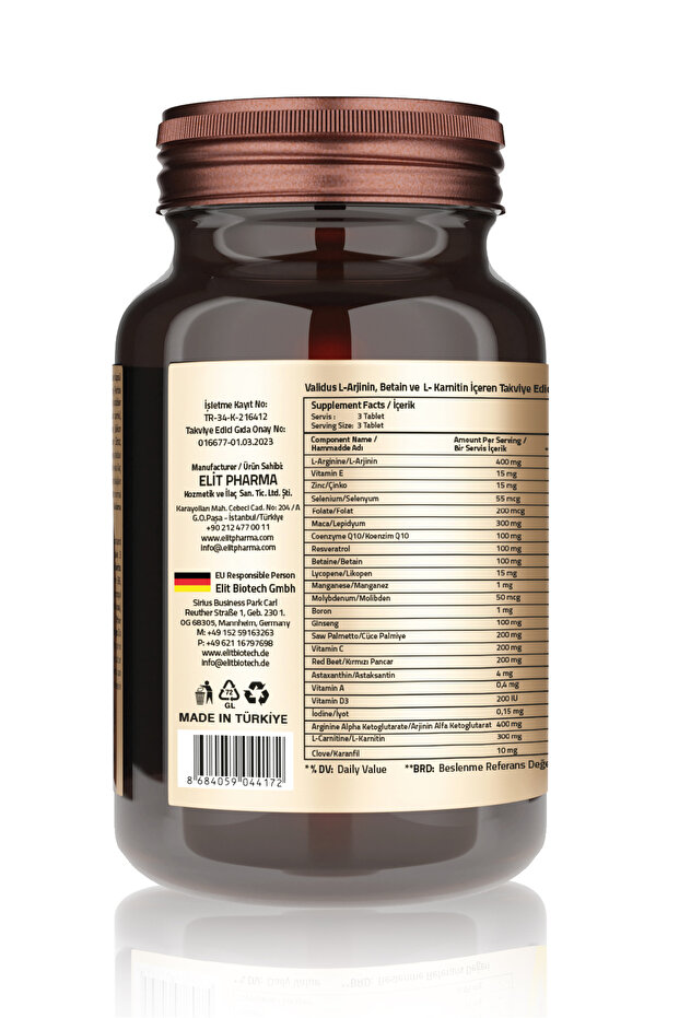 Infer-Male 120 Tablets - 2