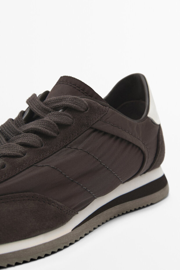 Kombine kumaş spor ayakkabı - 6