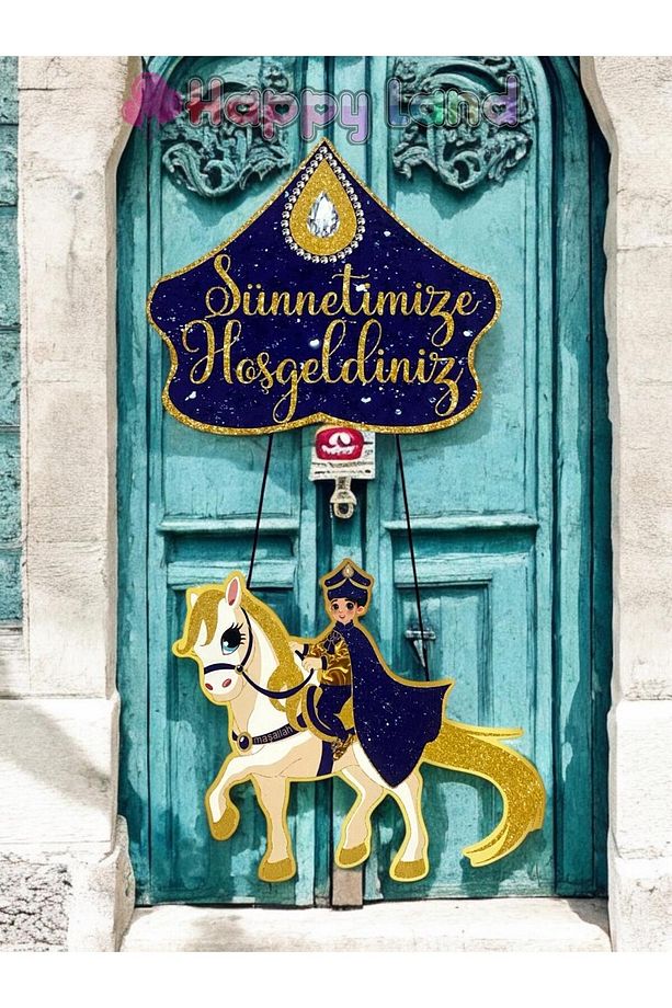 Sünnetimize Hoşgeldiniz Kapı Süsü - 4