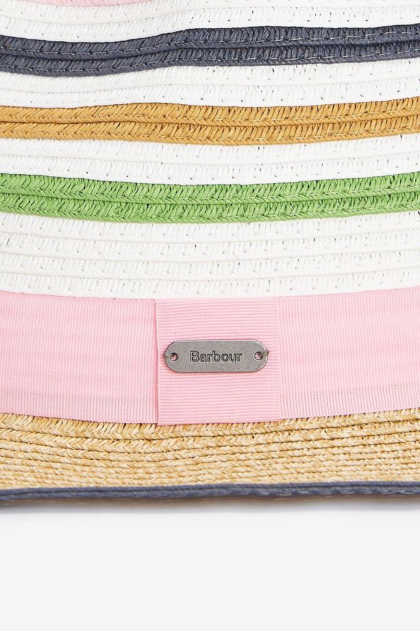 Kenmore Fedora Hasır Şapka Pı31 Shell Pink-multi - 5