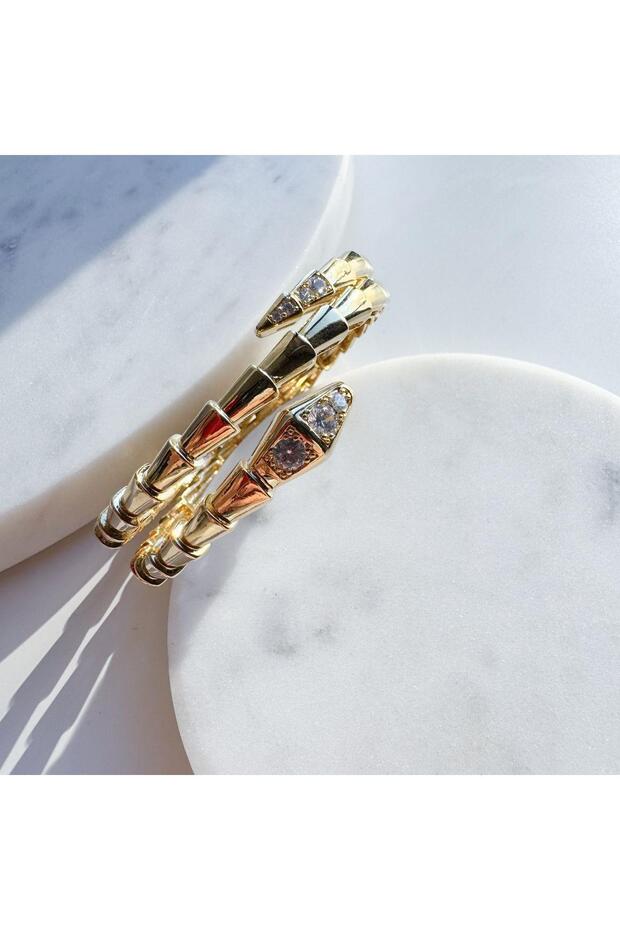 Çelik snake bileklik - 1