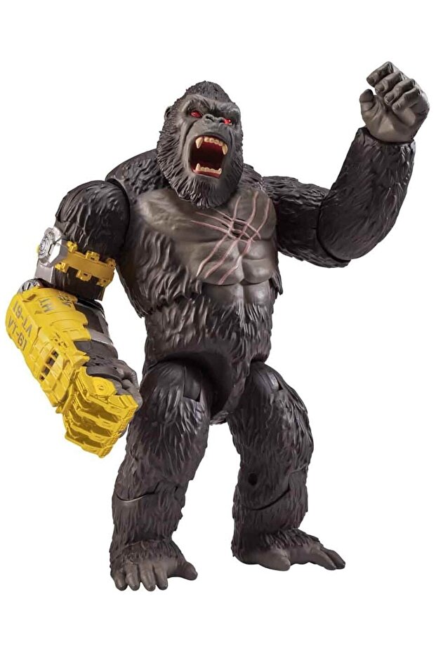 Godzilla Vs Kong: Dev 35 cm Işıklı ve Mega Yumruk Özellikli Kong Figürü - 1