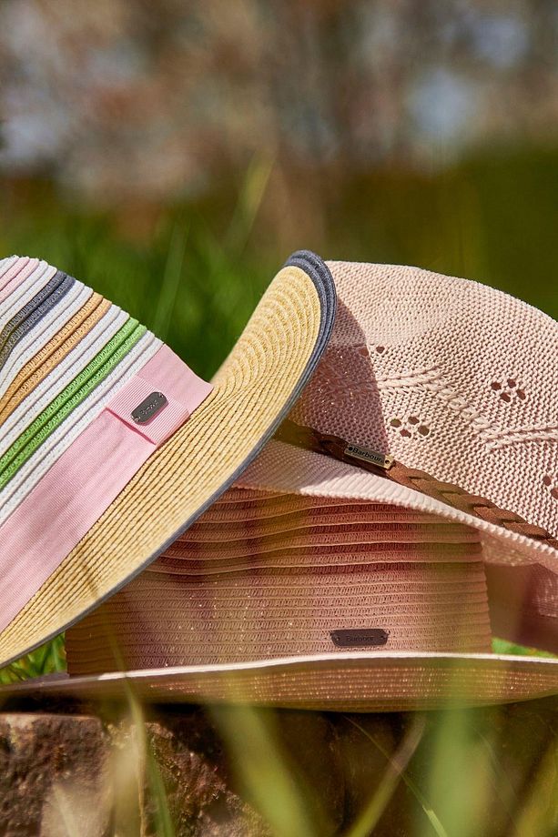 Kenmore Fedora Hasır Şapka Pı31 Shell Pink-multi - 3